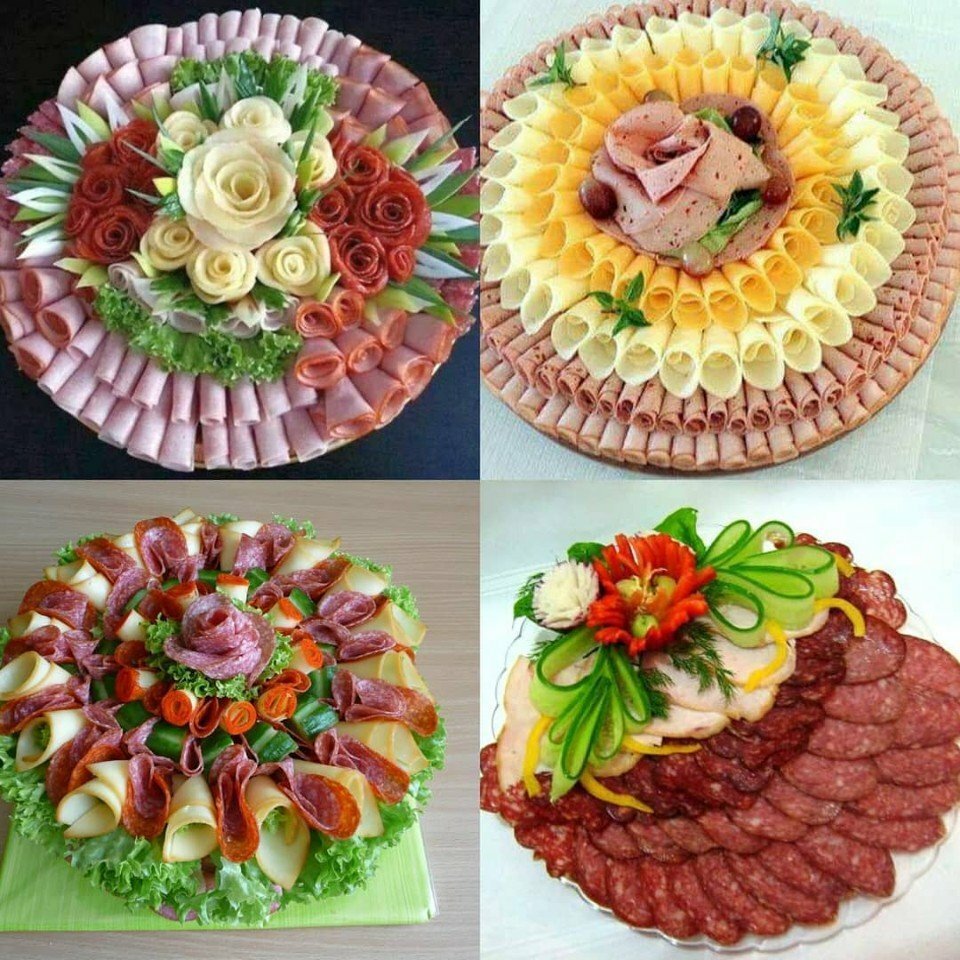 Нарезка на праздничный стол