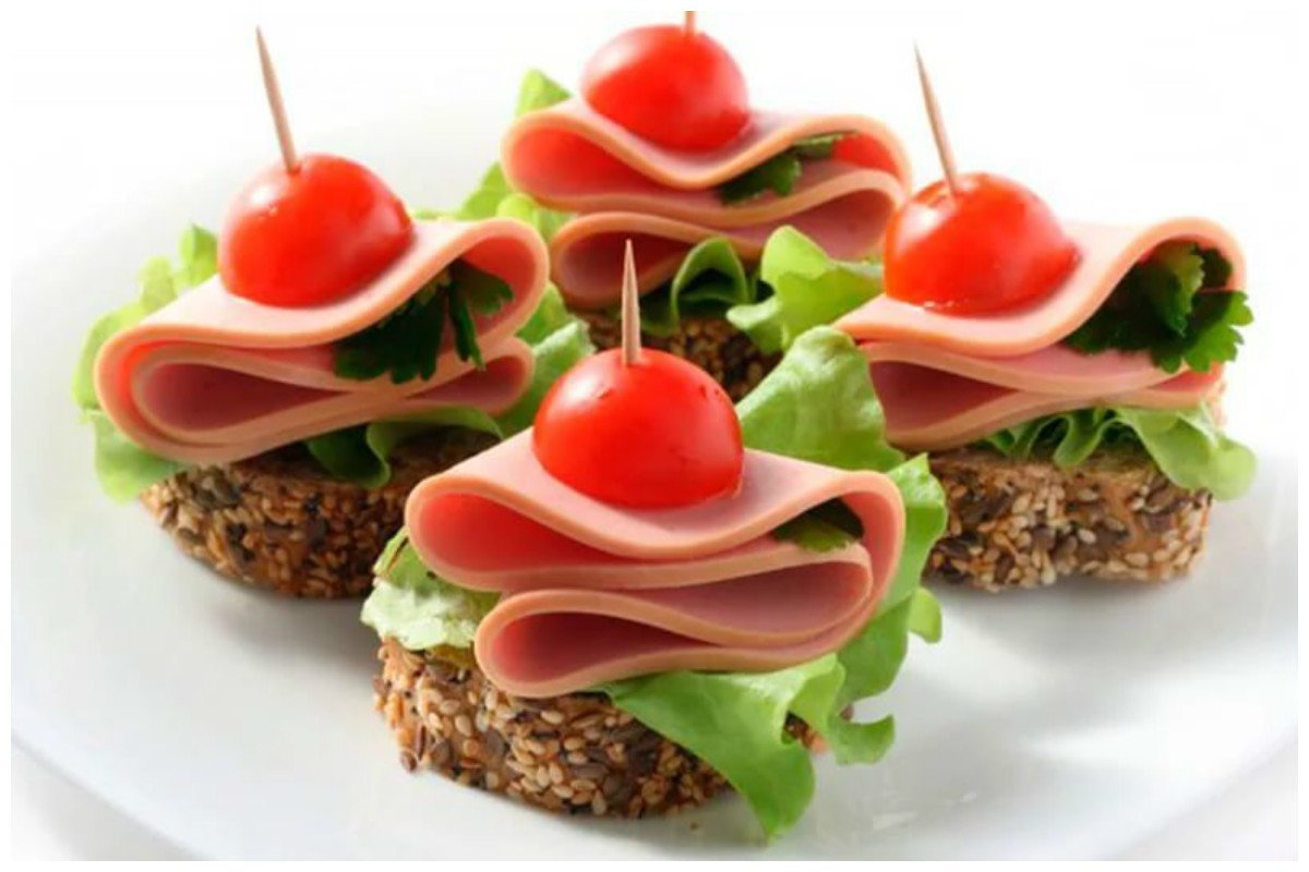 Красивые бутерброды