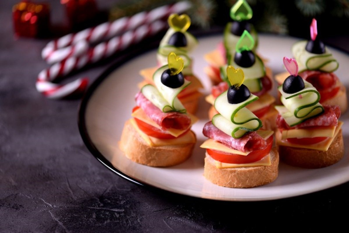 Бутерброды для фуршета