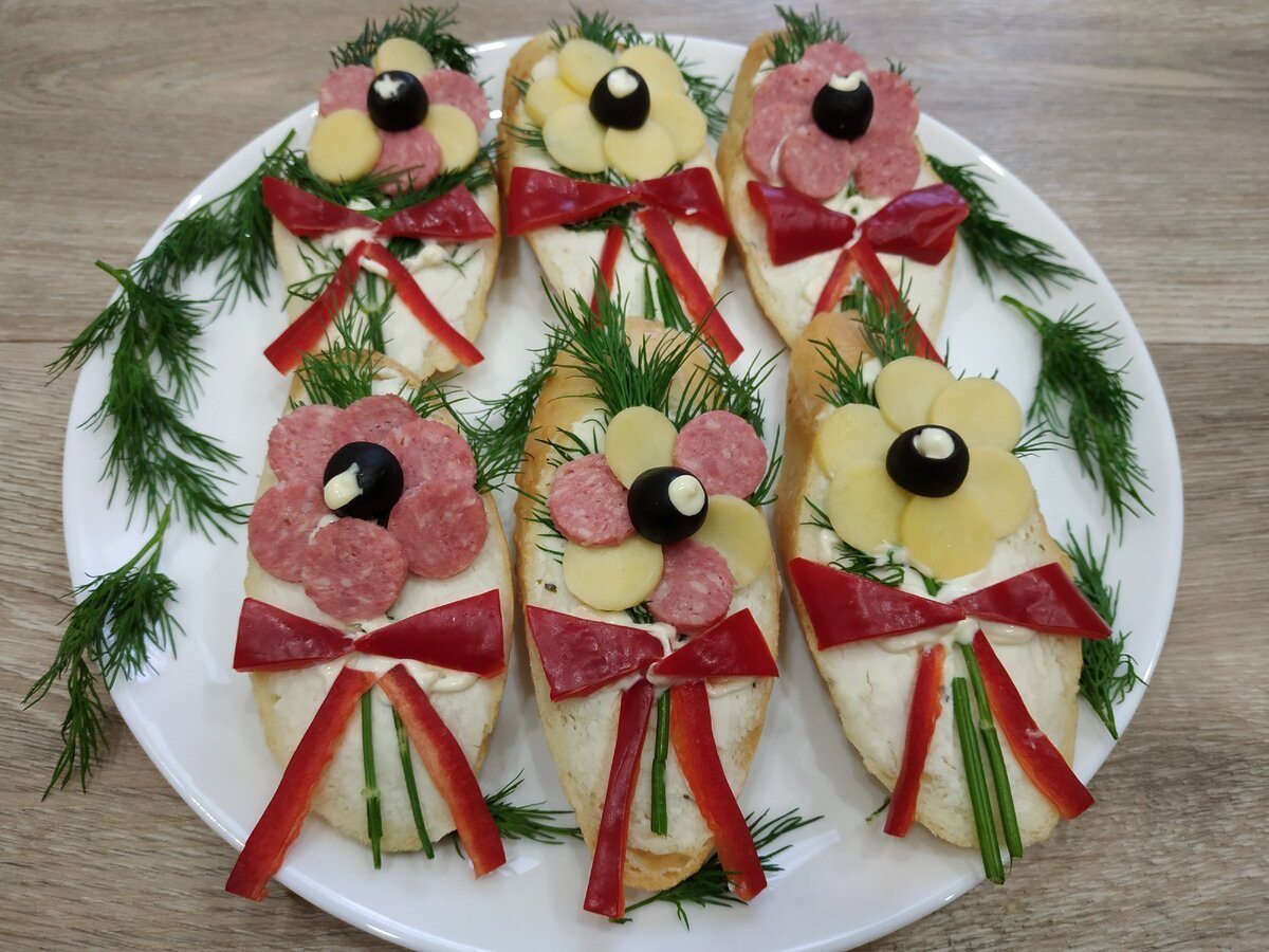 Бутербродики канапешки