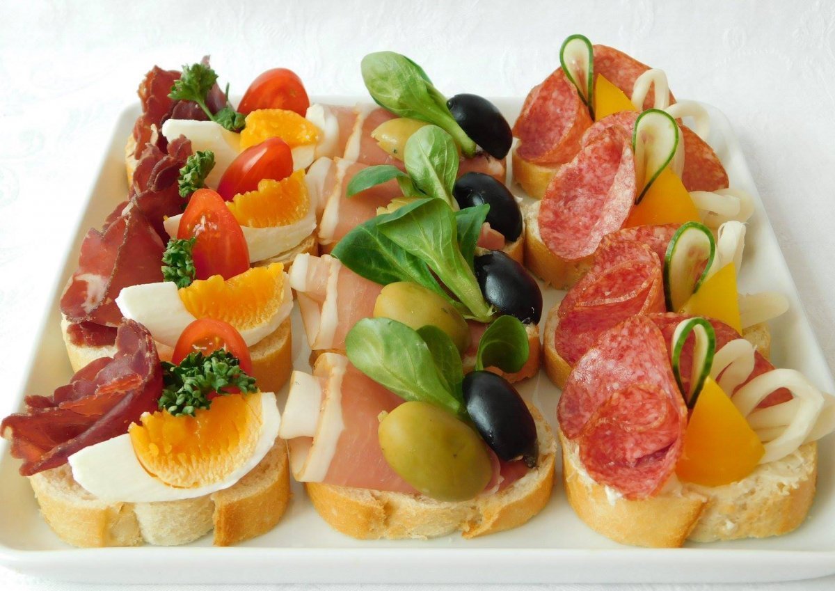 Красивые бутерброды