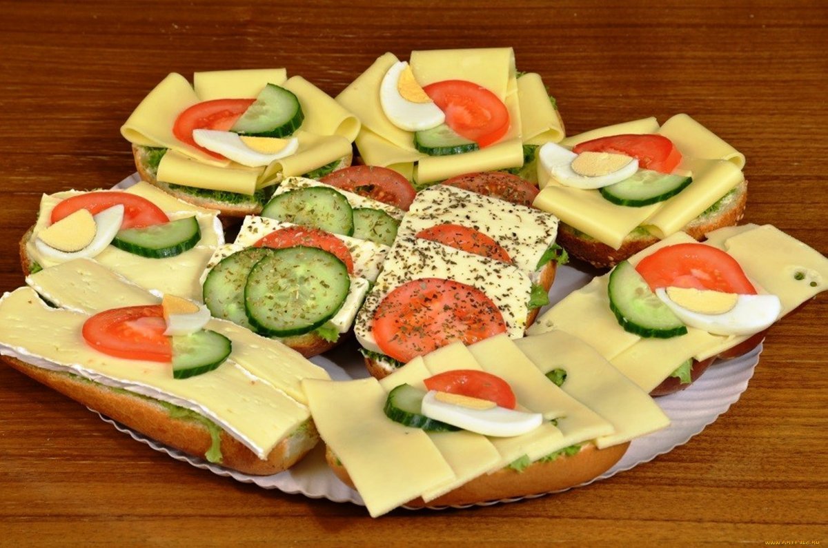 Бутерброды домашние