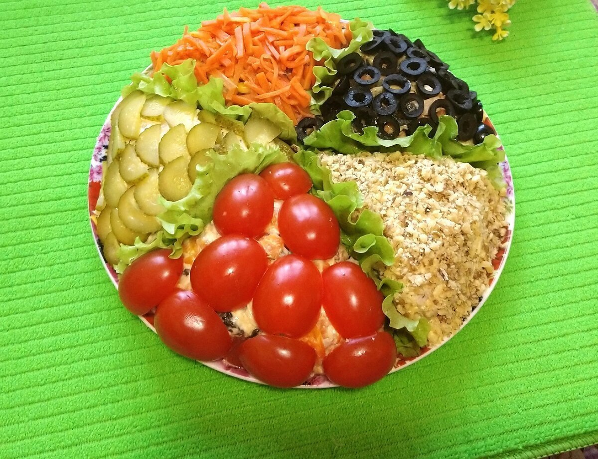 Салаты для праздничного стола