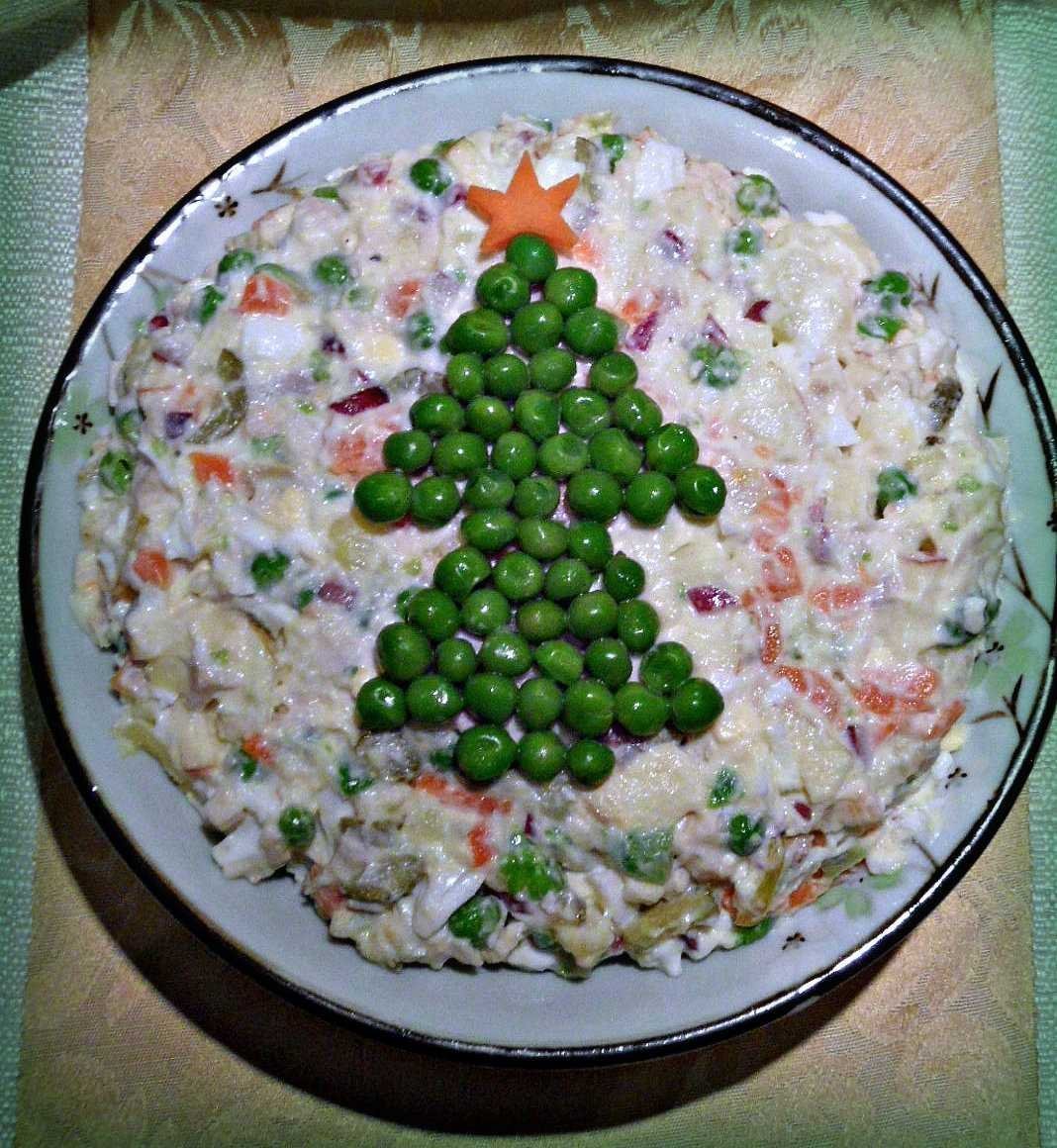 Салат ассорти на праздничный стол