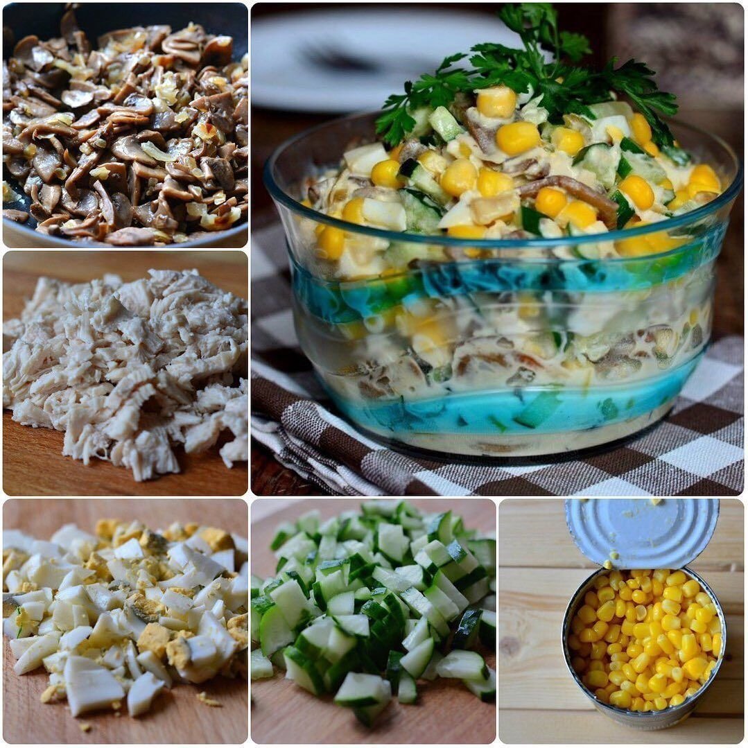 Салаты без майонеза