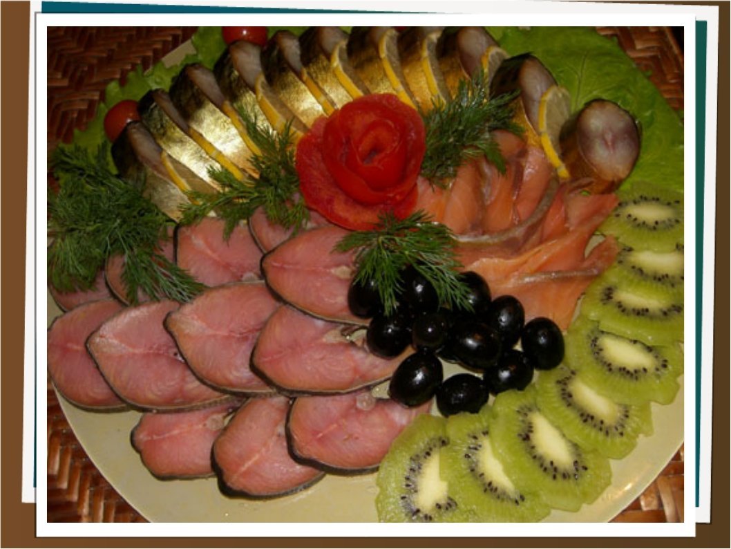 Мясная Рыбная нарезка