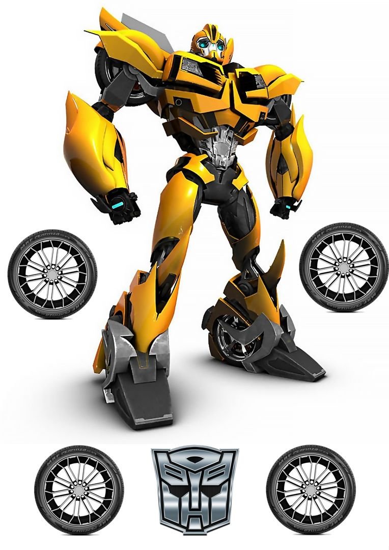 Трансформеры для печати на вафельной бумаге