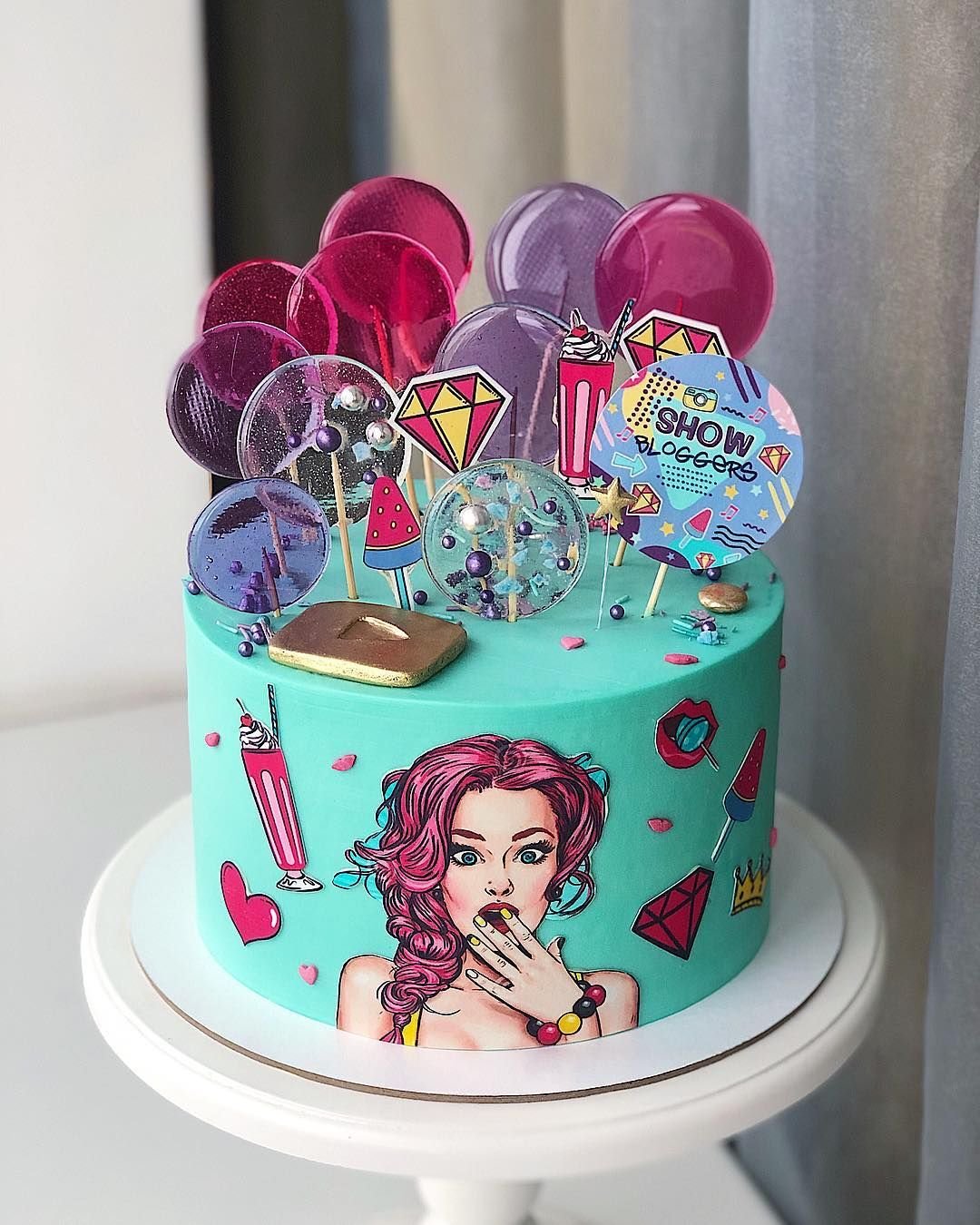 Торт для девочки подростка