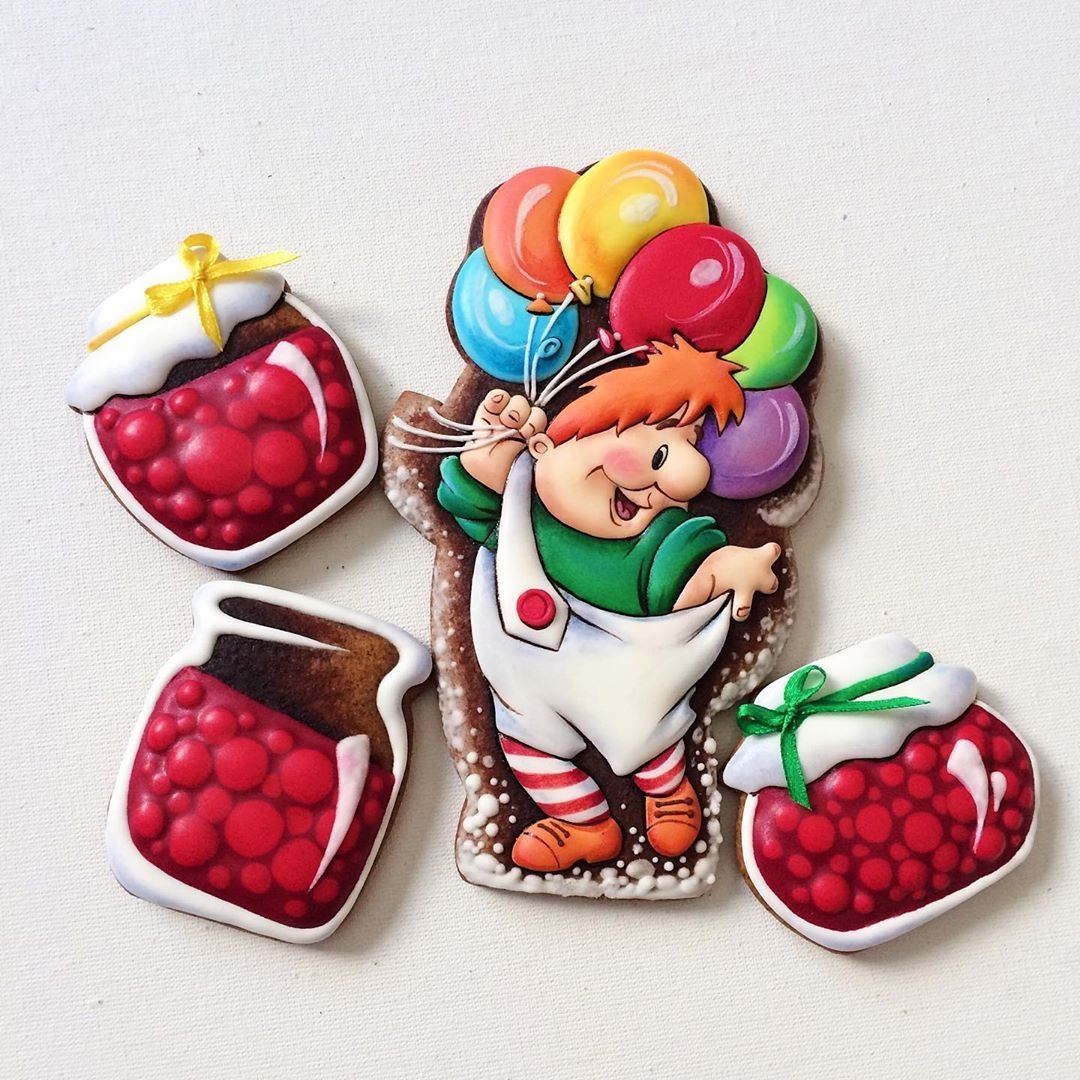 Имбирные пряники новогодние наборы