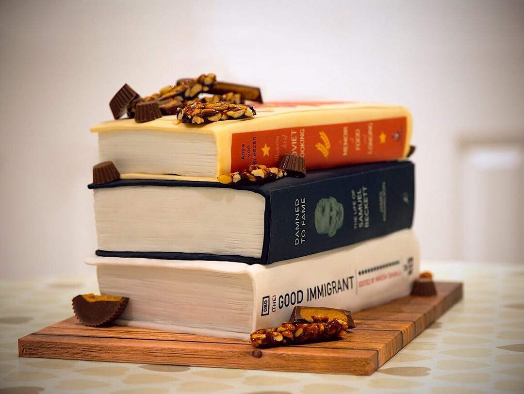 Торт раскрытая книга