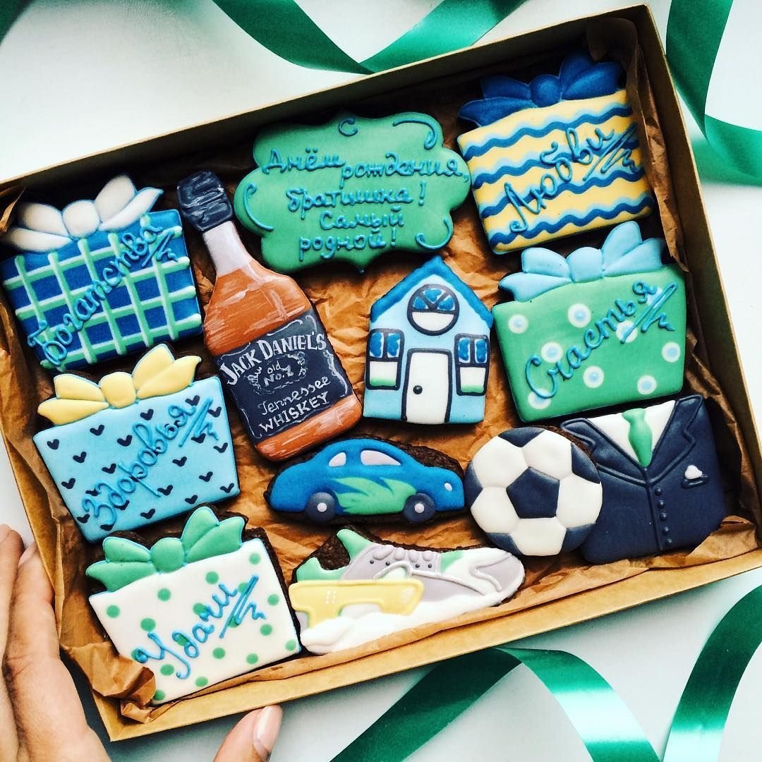 Пряники на день рождения мужчине