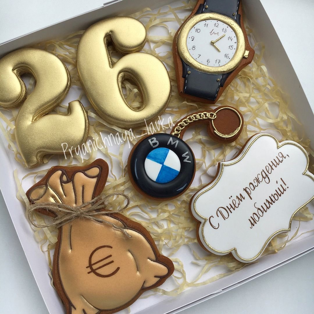 Пряничный подарок мужчине