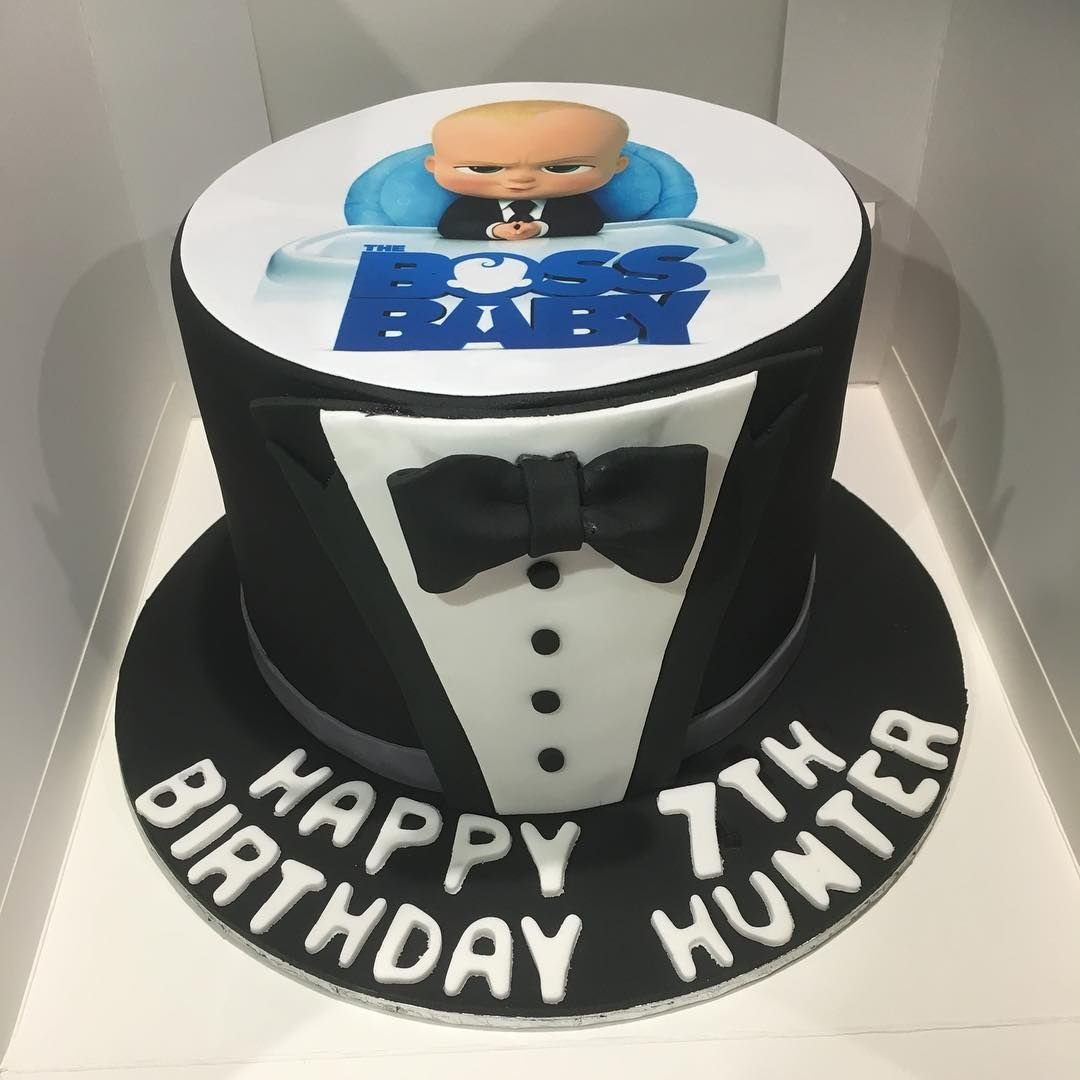 Торт на день рождения мальчику босс