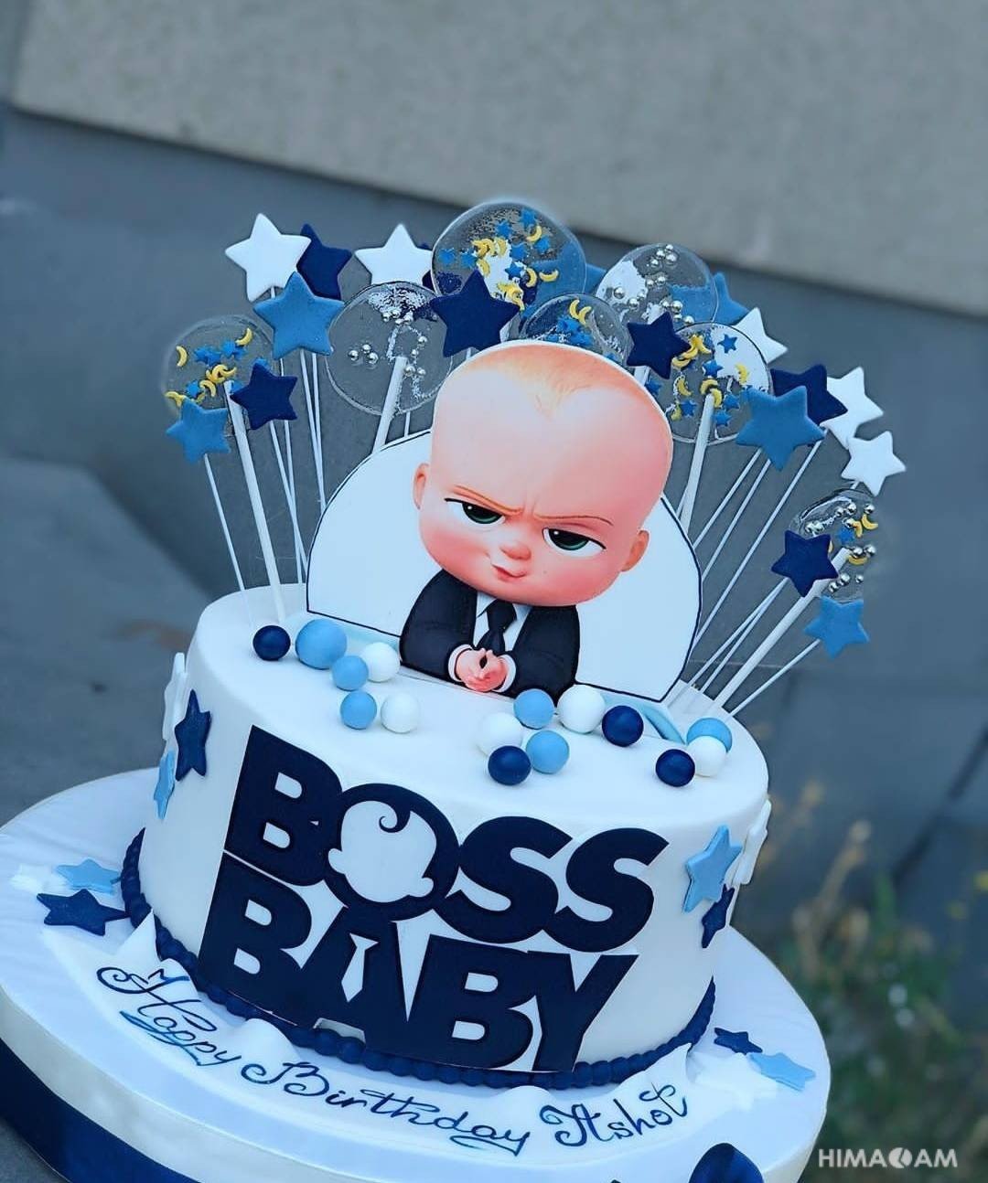 Торт Baby Boss для мальчиков
