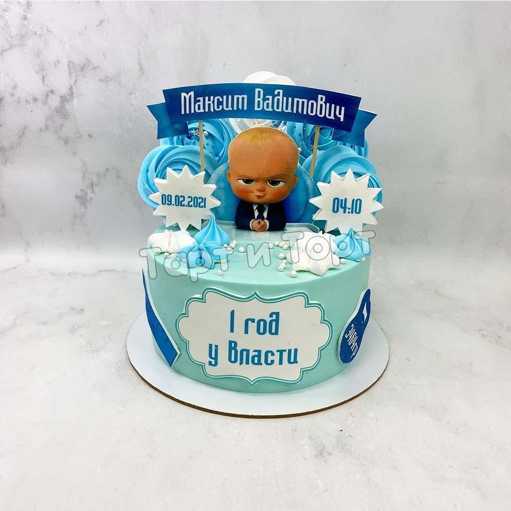 Торт Беби босс для мальчиков