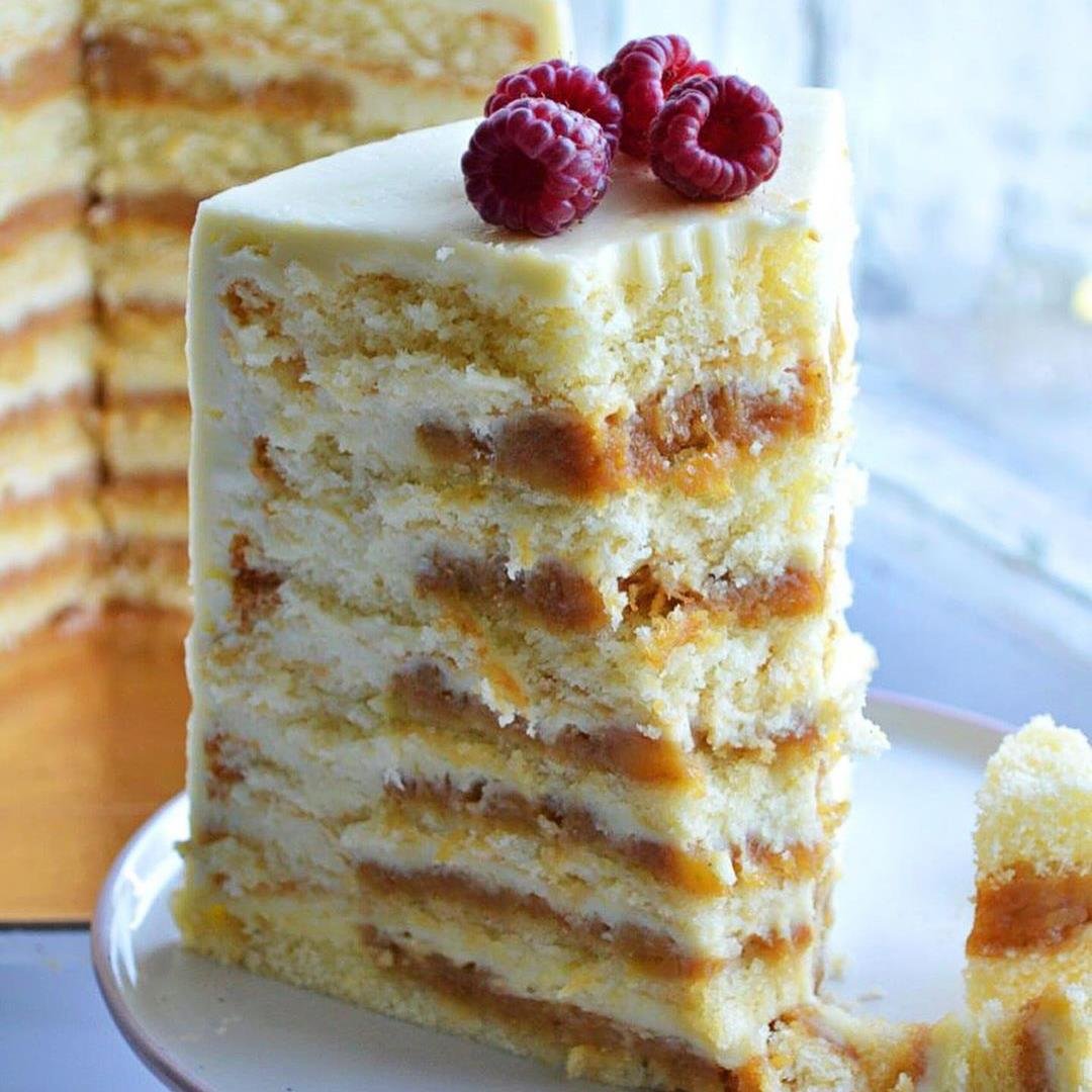 Банановый торт с какао