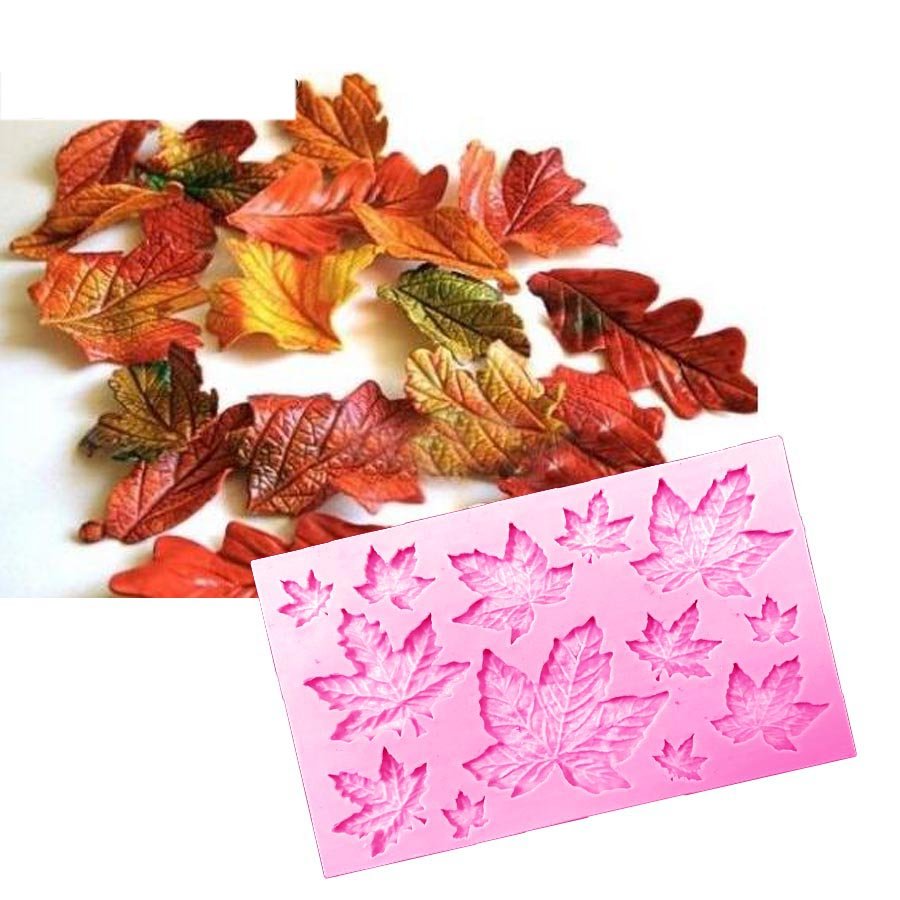 Листики из шоколада