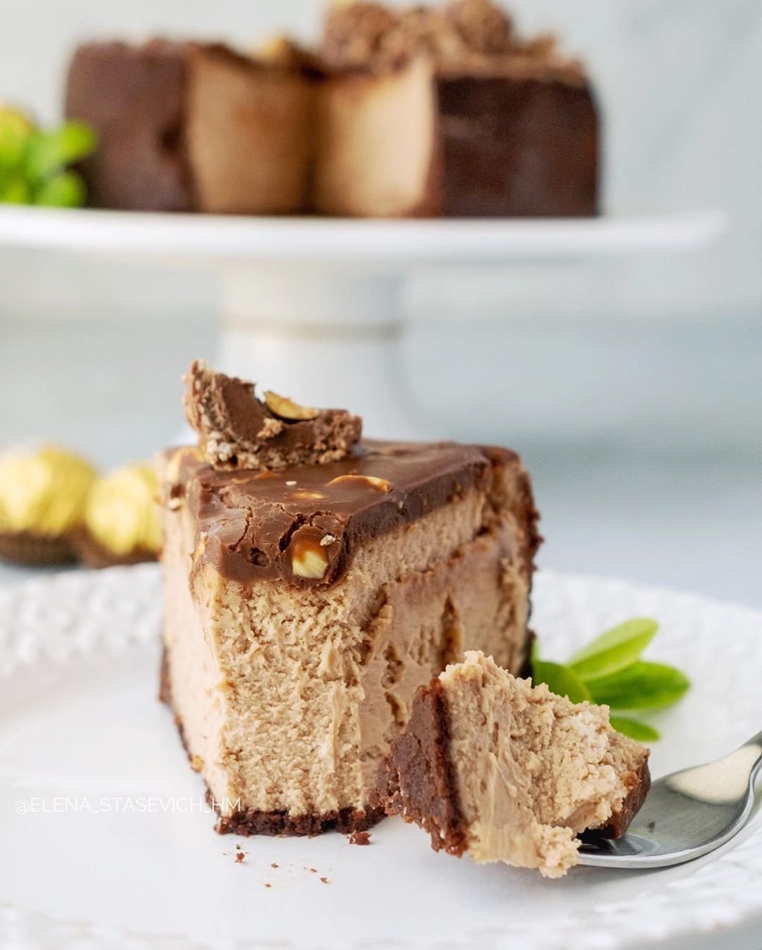 Торт Ферреро Роше разрез