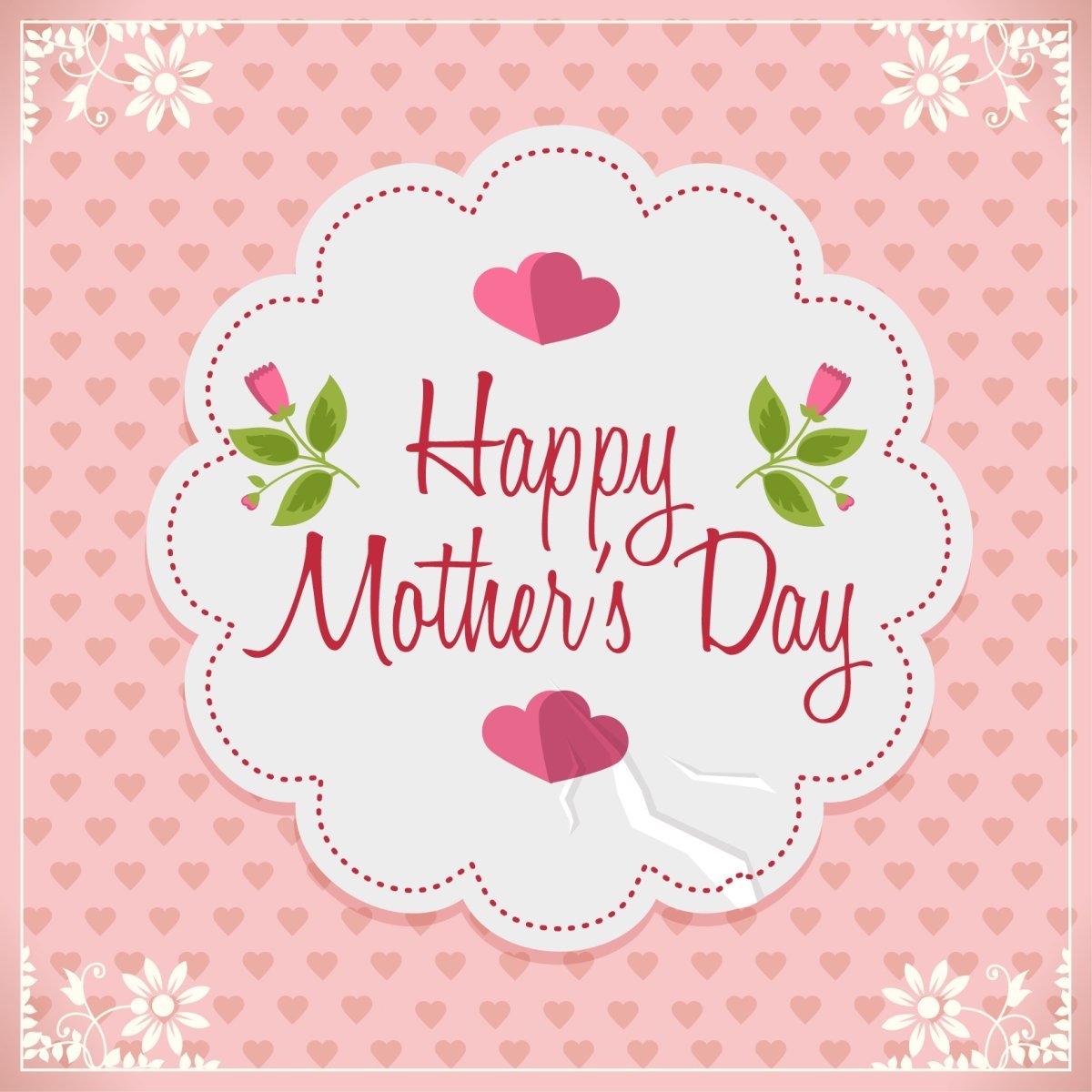 Стильные открытки с днем матери