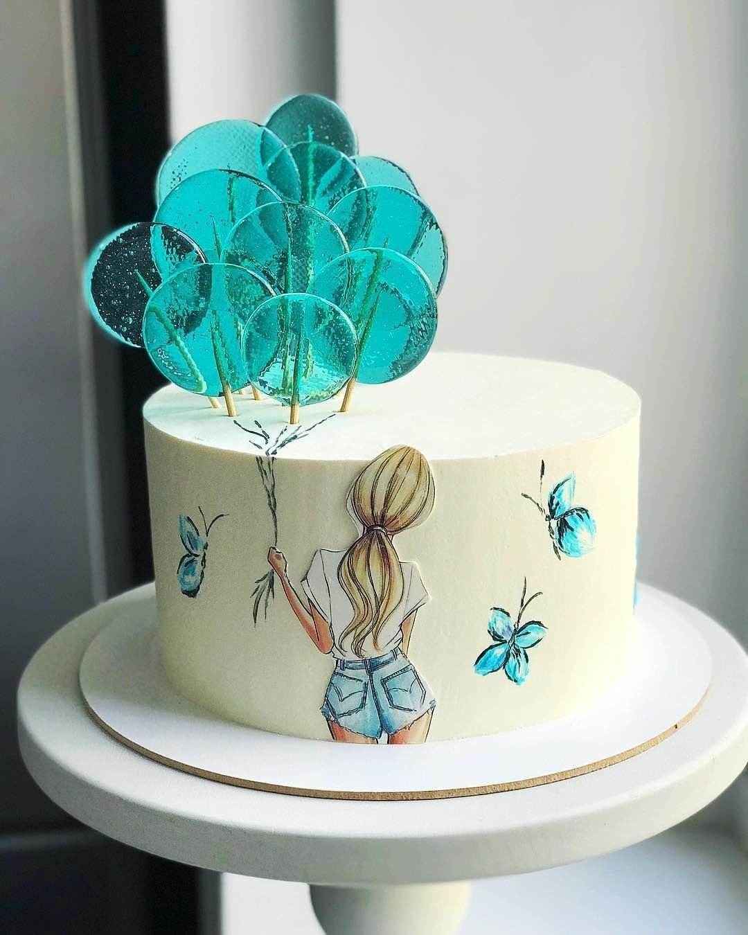 Прикольные тортики для девушки