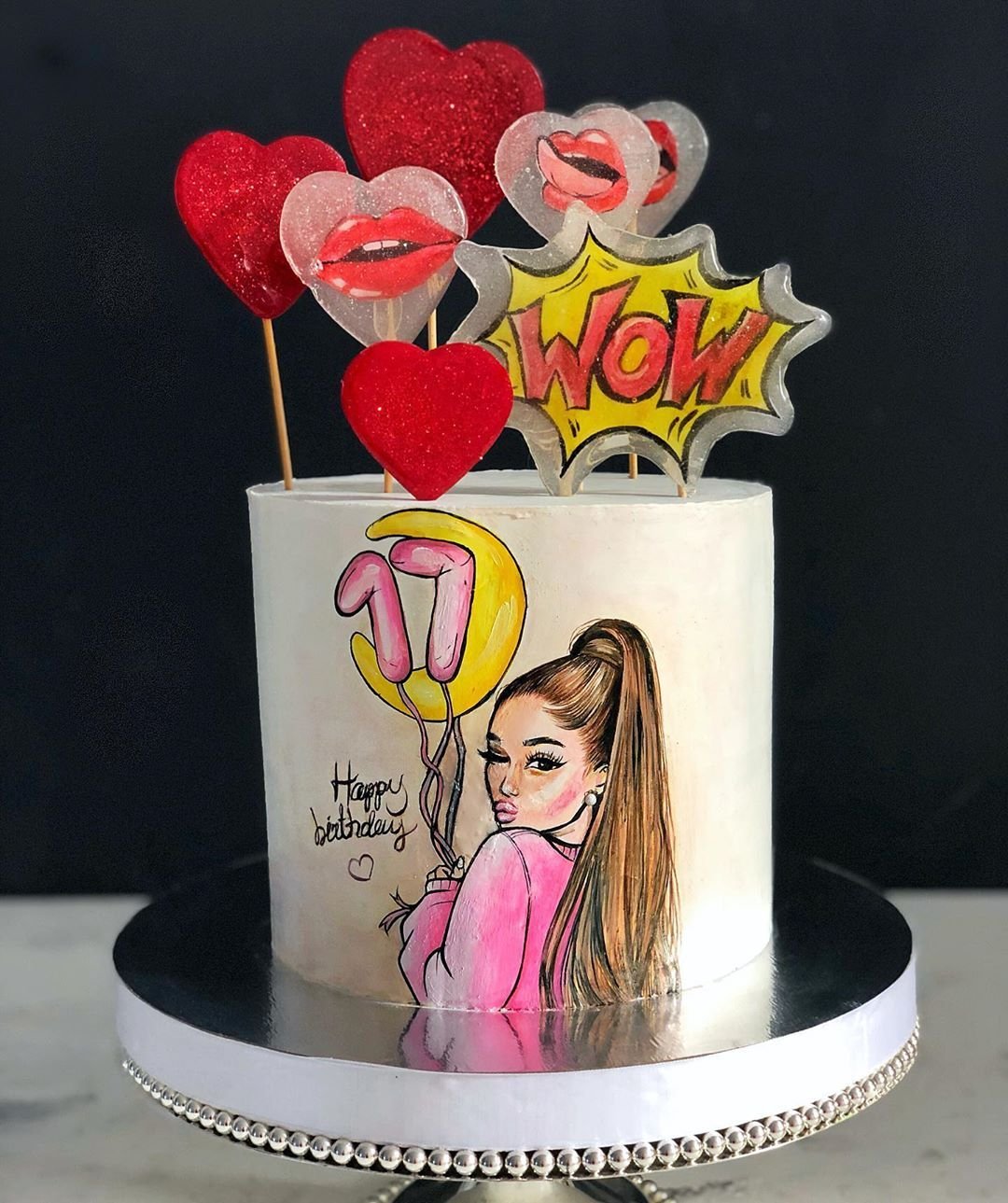 Торт с леденцами