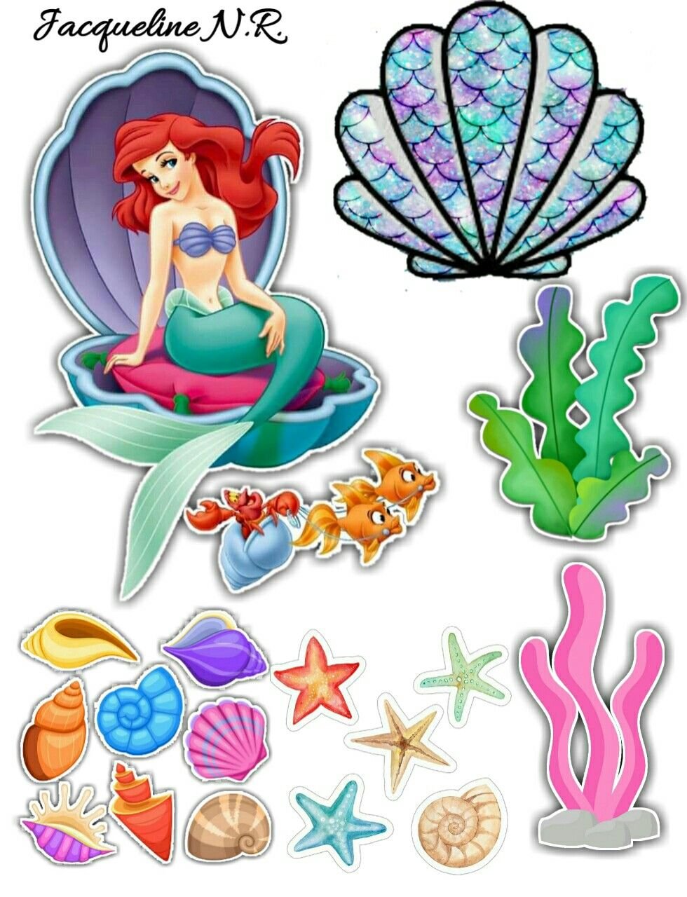 Тортики акварелью для логотипа