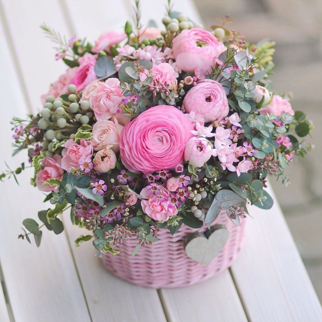 Нежная Цветочная композиция