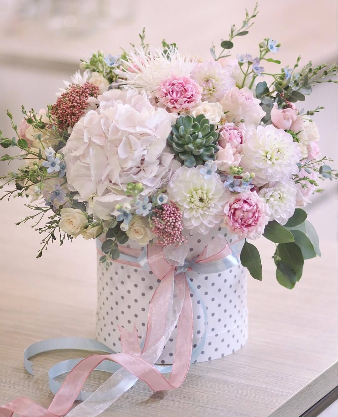 Красивый нежный букет