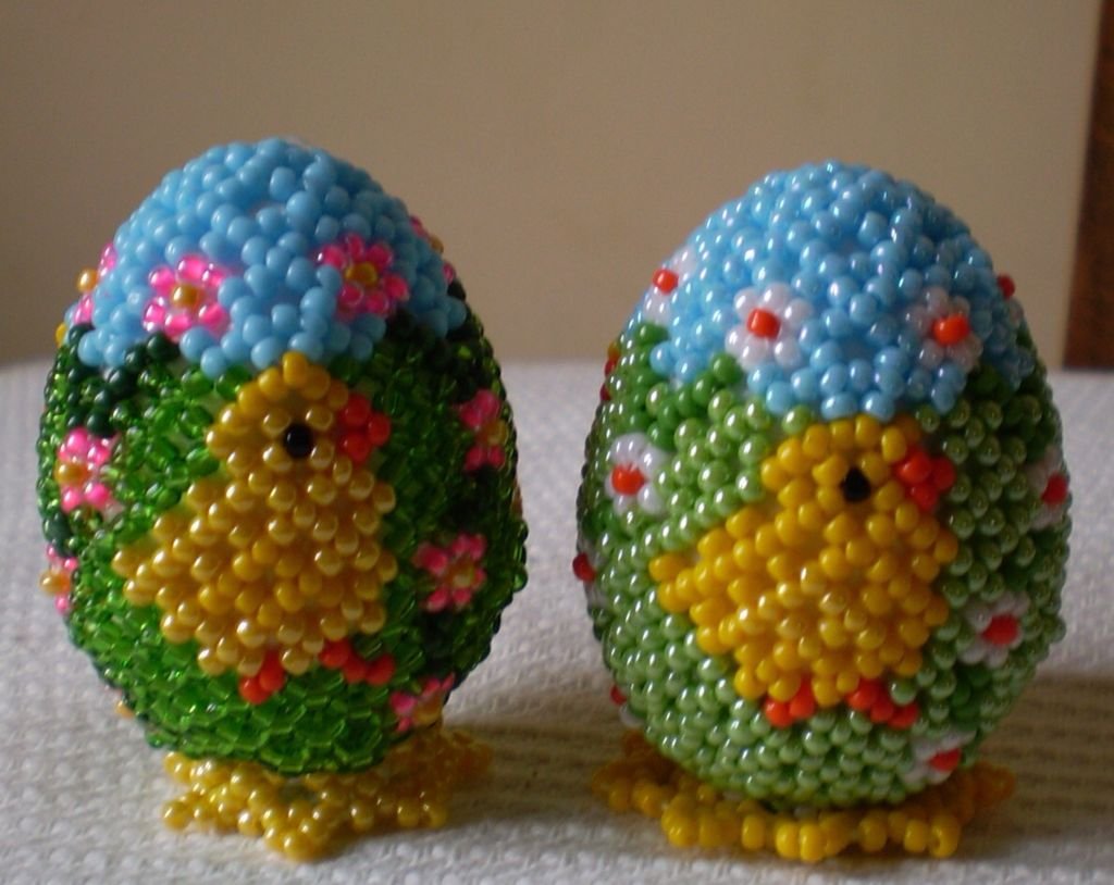 Бисероплетение поделки к Пасхе