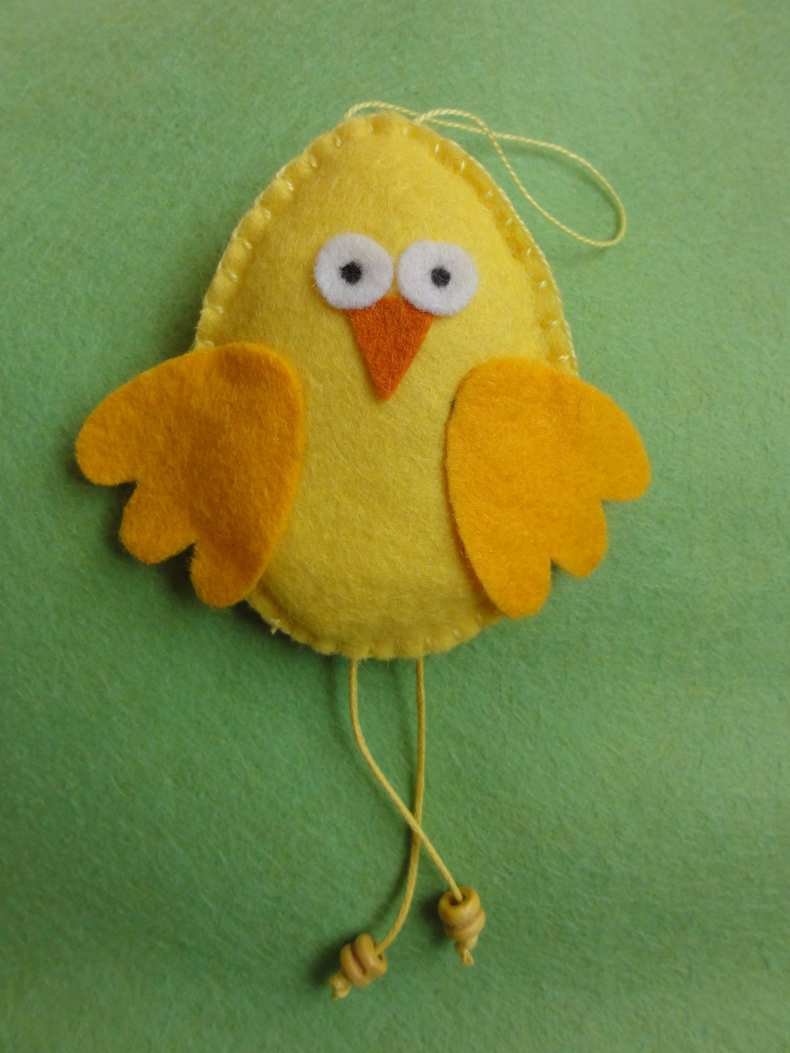 Аппликация из фетра на Пасху