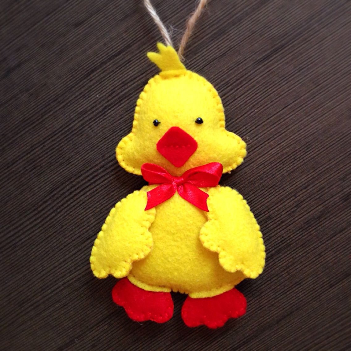 Пасхальный декор из фетра