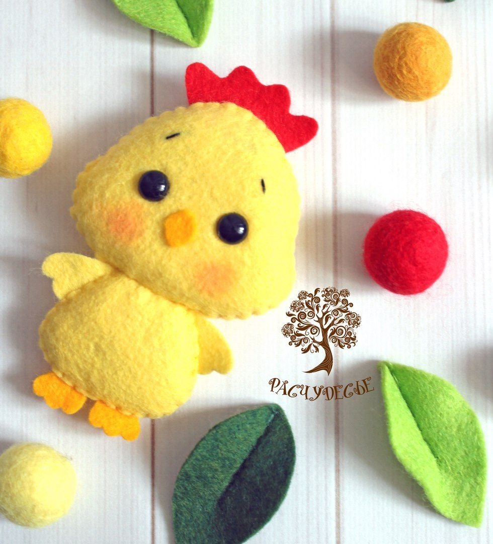 Игрушки из фетра на Пасху