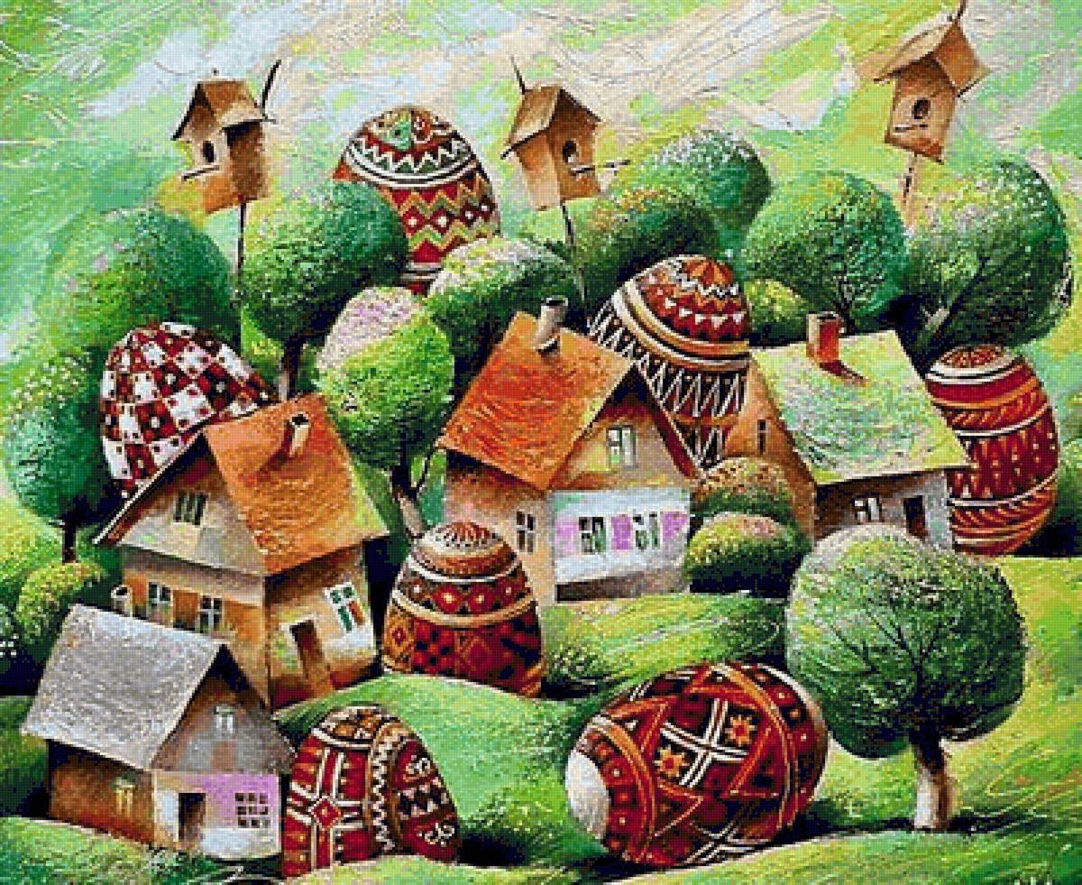 Деревенская Пасха