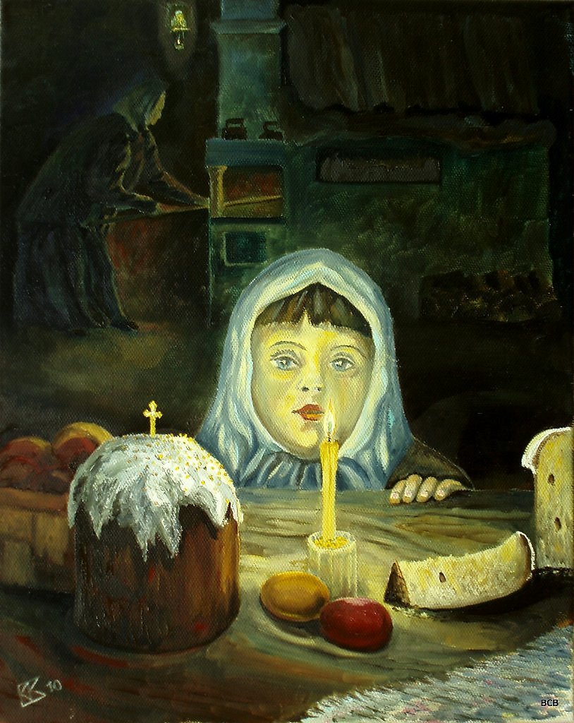 Яички в корзинке