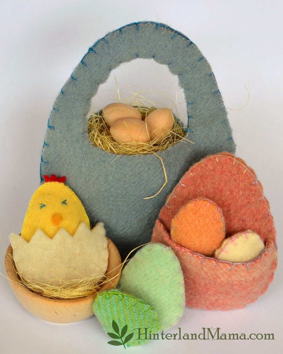 Сумочки для пасхальных яиц