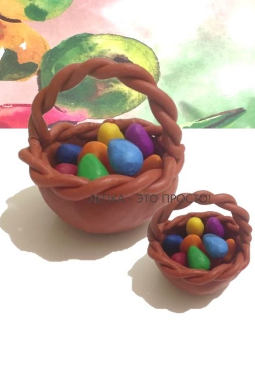 Лепка с детьми к Пасхе