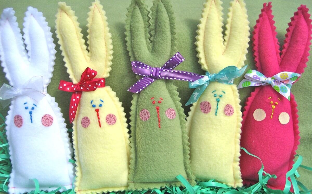 Яйца из фетра