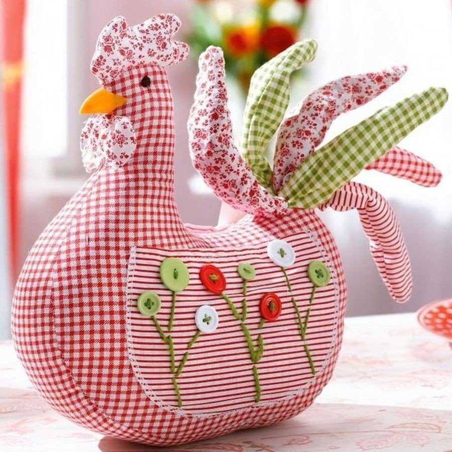 Курочка для пасхальных яиц