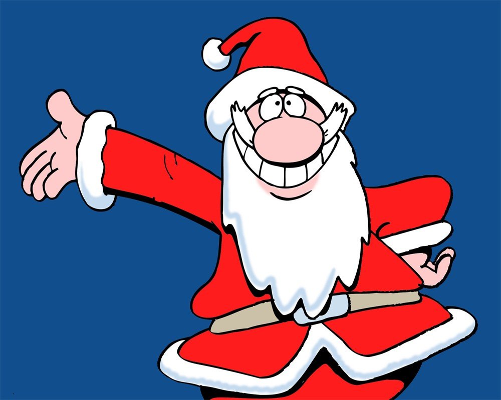 Пьяный дед Мороз
