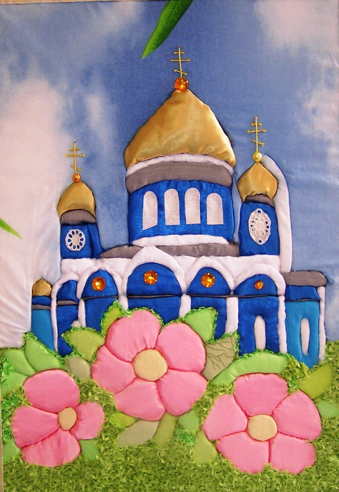 Кулич в виде церкви