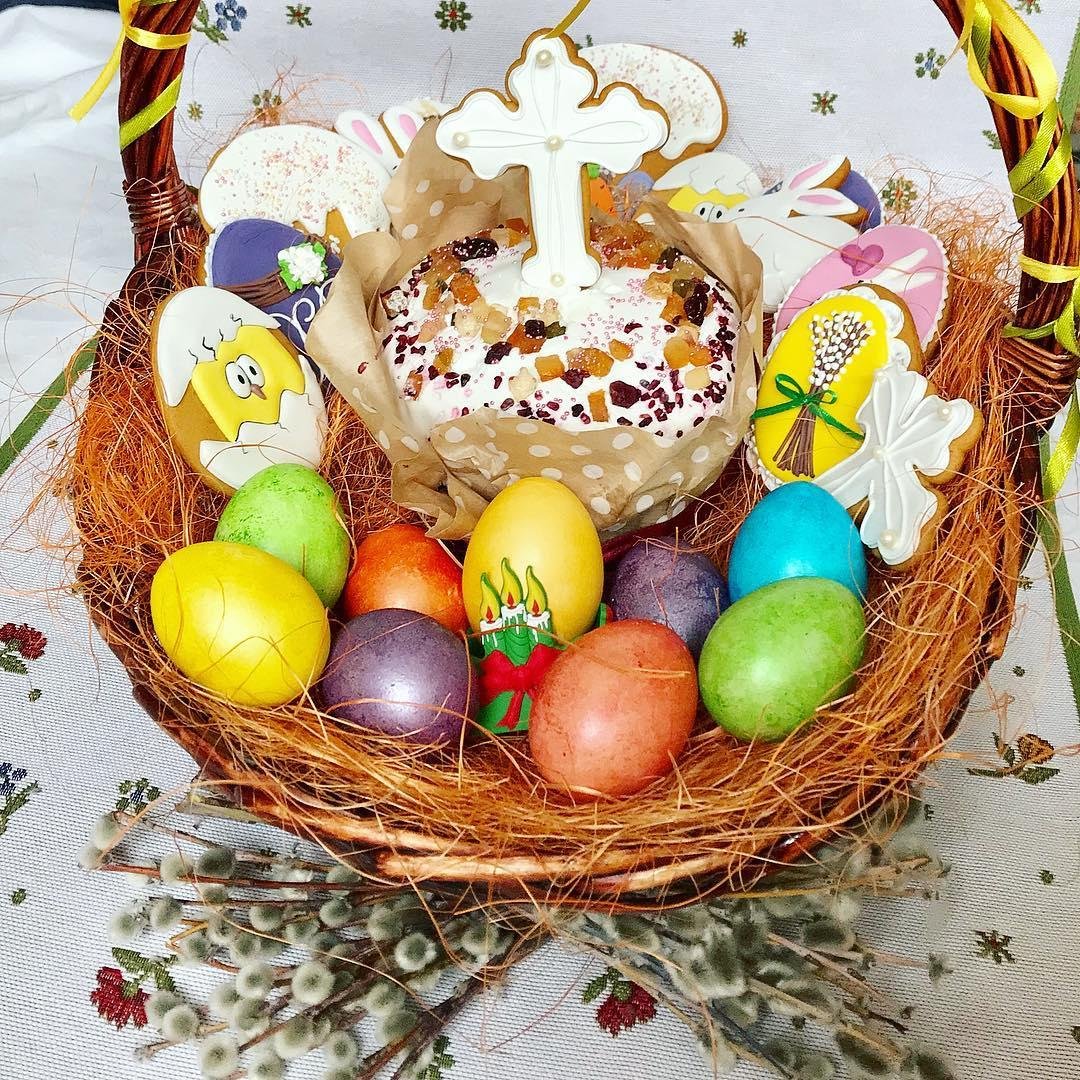 Пасхальное яйцо Верба бисер