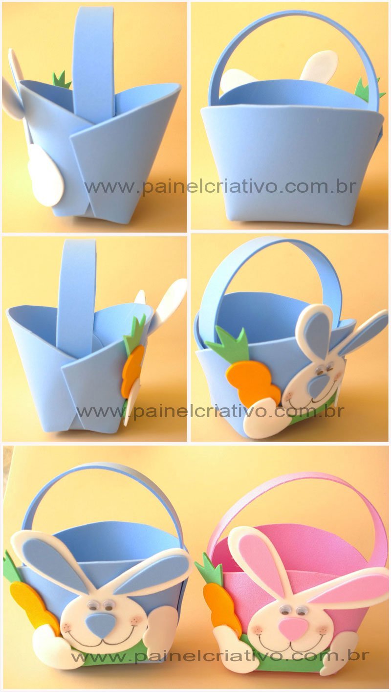 Корзинка из фоамирана