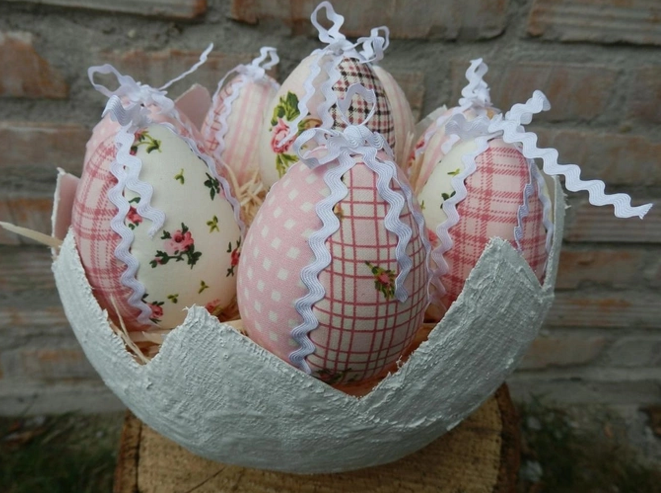 Декоративные яйца своими руками