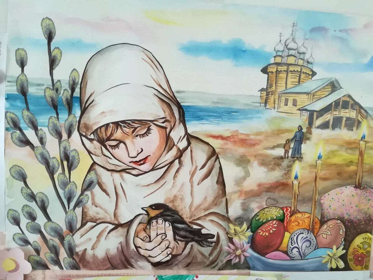 Пасха глазами детей