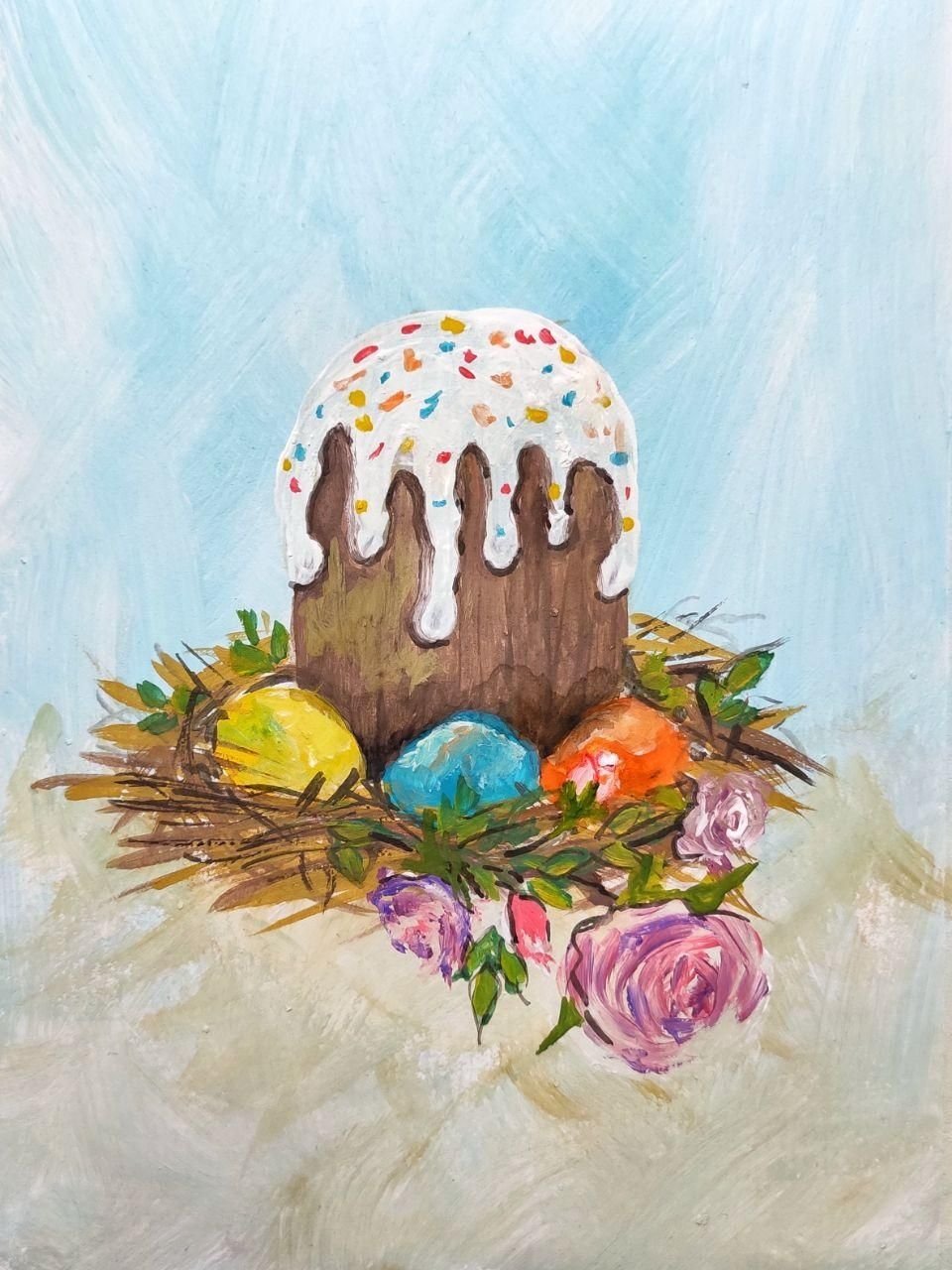Пасха рисунки красивые профессиональные