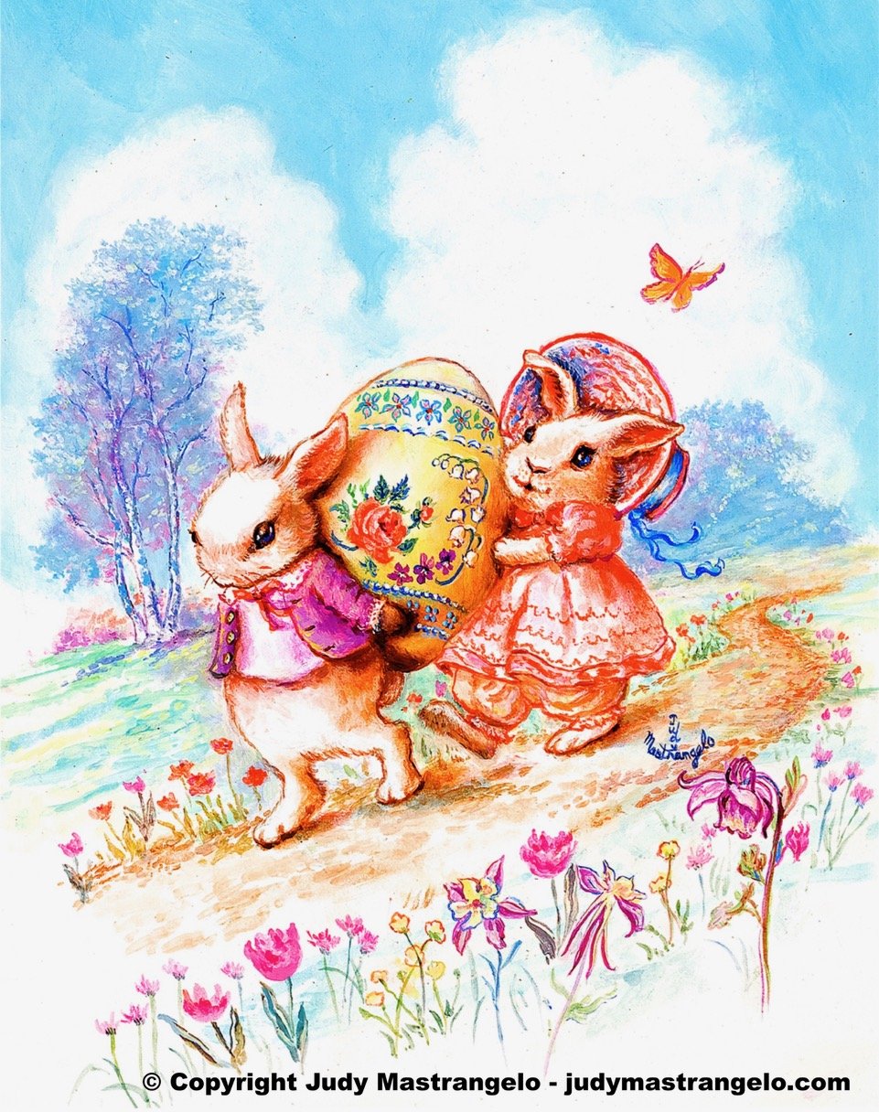 Рисунок на Пасху