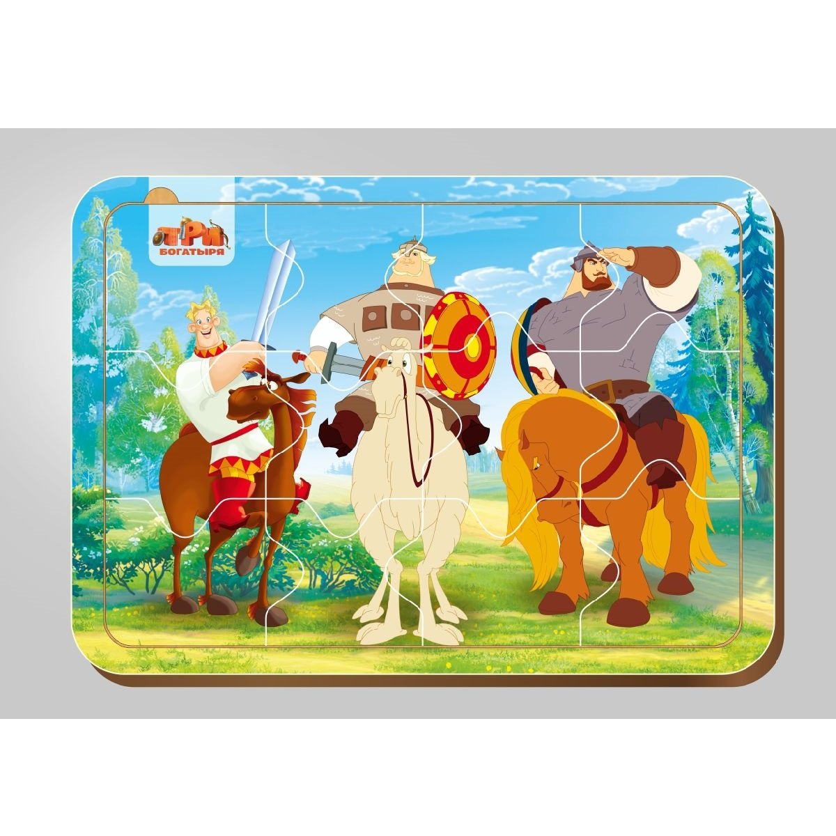 Торт три богатыря