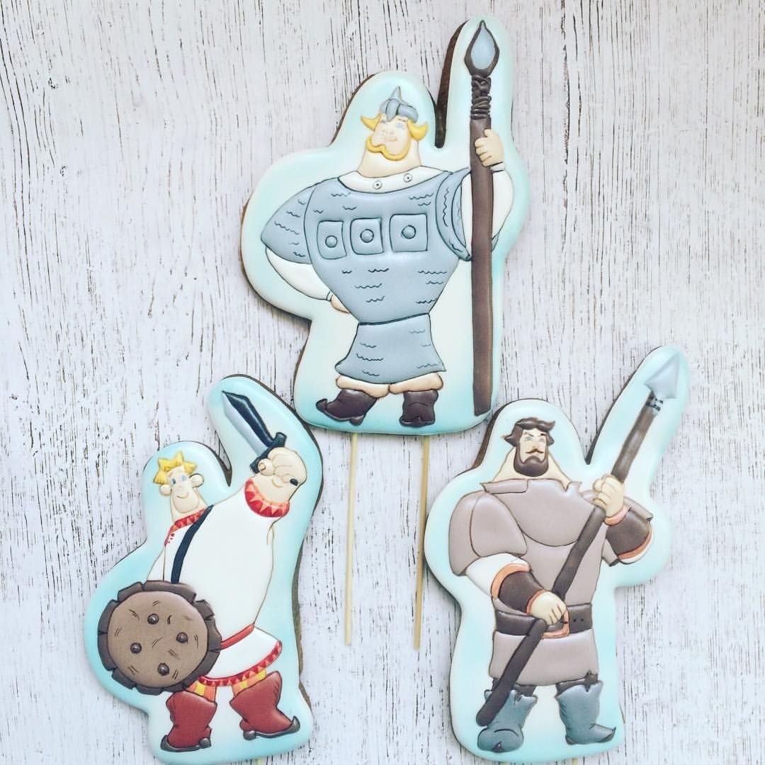 Три богатыря герои