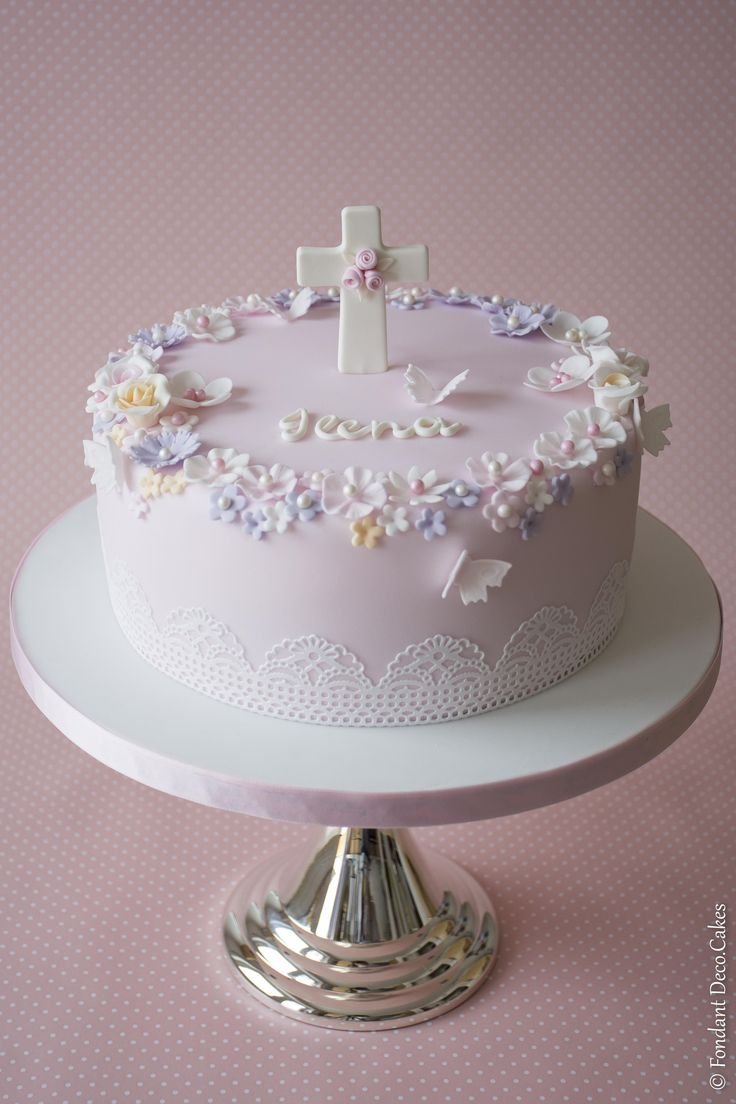 Торт на крестины для мальчика с пряниками