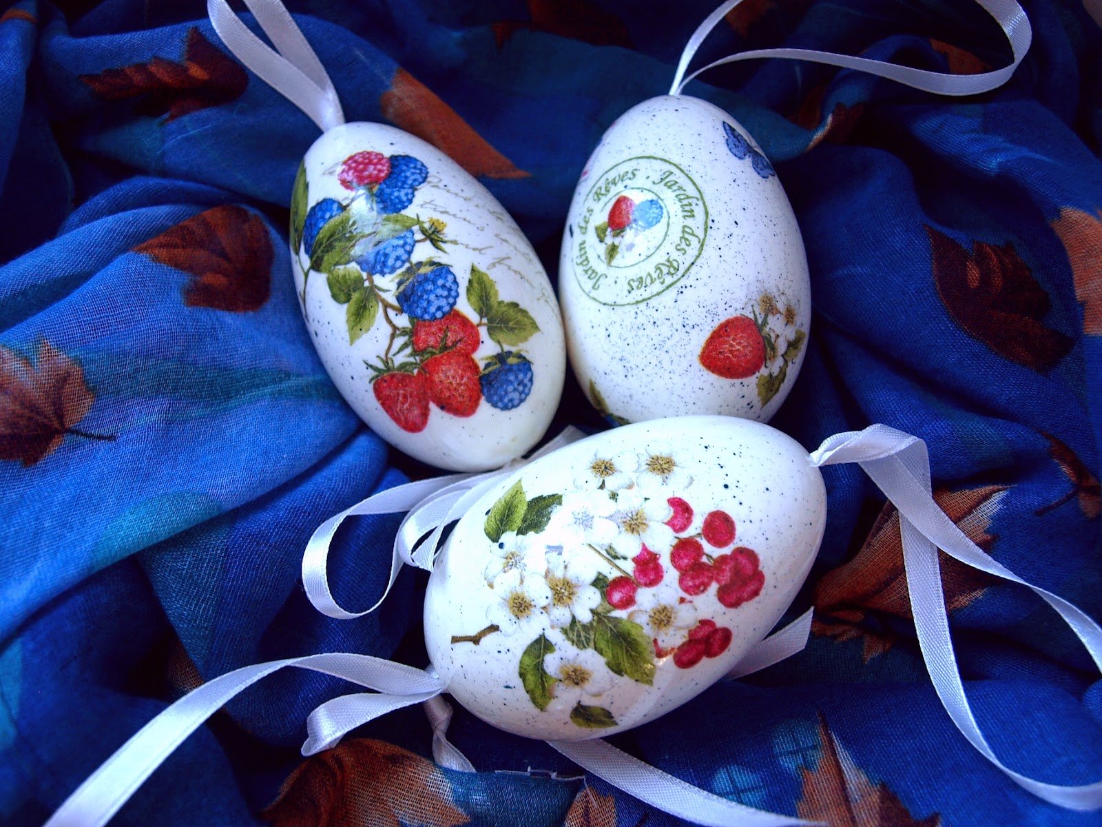 Декоративные яйца своими руками